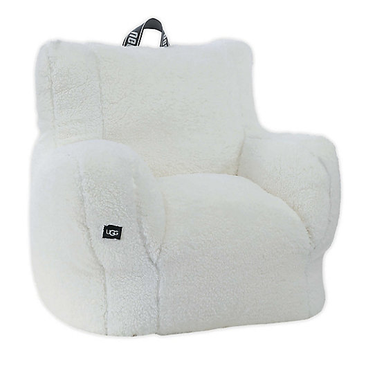 Alternate image 1 for UGG® Classic Sherpa Lounge Chair in Snow