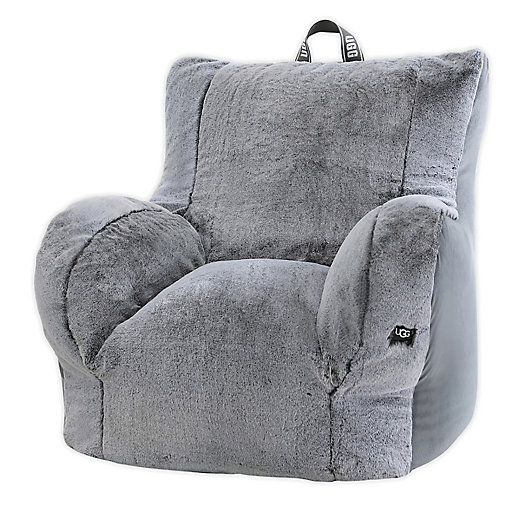 Alternate image 1 for UGG® Dawson Tip-Dyed Faux Fur Lounge Chair