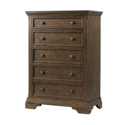 Westwood Design Olivia 5-Drawer Chest in Rosewood