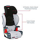 Alternate image 11 for Britax&reg; Grow With You ClickTight Clean Comfort Harness-2-Booster Car Seat in Light Grey