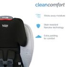 Alternate image 9 for Britax&reg; Grow With You ClickTight Clean Comfort Harness-2-Booster Car Seat in Light Grey