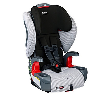 Britax&reg; Grow With You ClickTight Clean Comfort Harness-2-Booster Car Seat in Light Grey. View a larger version of this product image.