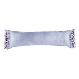 Wamsutta® Vintage Abigall Double Ruffle Throw Pillow in Grey