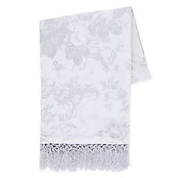 Wamsutta® Vintage Abigall Lace Throw Blanket in Grey