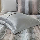 Alternate image 4 for Madison Park&reg; Zuri Faux Fur 4-Piece Full/Queen Comforter Set in Blush/Grey