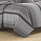 Alternate image 2 for Nautica&reg; Gulf Shores Full/Queen Quilt Set in Charcoal