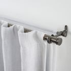 Alternate image 2 for Cambria&reg; Premier Complete 28-Inch x 48-Inch Double Drapery Rod in Graphite