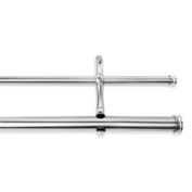 Cambria&reg; Premier Complete 28-Inch x 48-Inch Double Drapery Rod in Polished Nickel