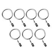 Cambria&reg; Premier Complete Clip Rings in Polished Nickel (Set of 7)