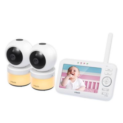 panasonic long range baby monitor with 2 camera bundle