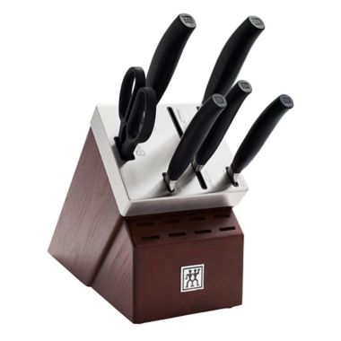 ZWILLING Five Star 7-Piece Self-Sharpening Knife Block Set. View a larger version of this product image.