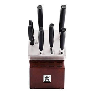 ZWILLING Five Star 7-Piece Self-Sharpening Knife Block Set. View a larger version of this product image.