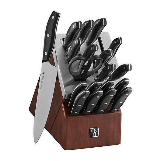 Alternate image 1 for HENCKELS Definition 20-Piece Kitchen Knife Set with Self Sharpening Knife Block
