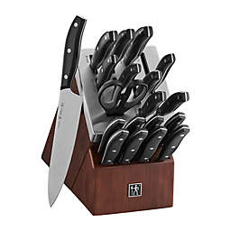 HENCKELS Definition 20-Piece Kitchen Knife Set with Self Sharpening Knife Block