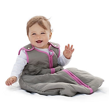 Baby Deedee&reg; Sleep Nest&reg; Size 6-18 Months in Slate Hot Pink. View a larger version of this product image.