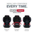 Alternate image 3 for Britax&reg; Grow With You&trade; ClickTight Plus SafeWash Harness-2-Booster Seat in Jet