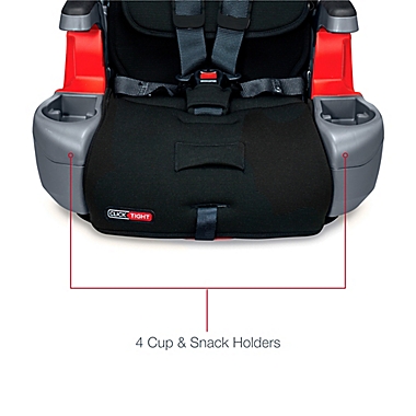Britax&reg; Grow With You&trade; ClickTight Plus SafeWash Harness-2-Booster Seat in Jet. View a larger version of this product image.