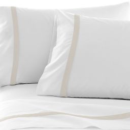 Under the Canopy® Hotel Border 300-Thread-Count Sheet Collection