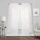 Alternate image 1 for Regal Home Collections Voile Sheer Rod Pocket Window Curtain Panel (Single)