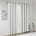 Alternate image 1 for Intelligent Design Raina 63-Inch Grommet 100% Blackout Window Curtain Panel in White (Single)