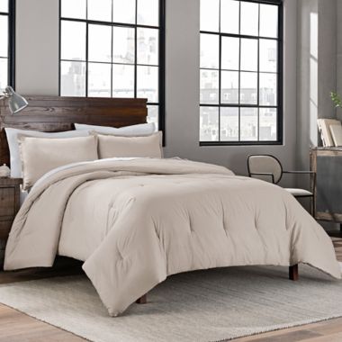 bed bath and beyond garment washed comforter set