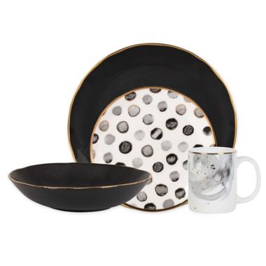 Olivia &amp; Oliver&reg; Harper Grey Mix and Match Dinnerware Collection. View a larger version of this product image.