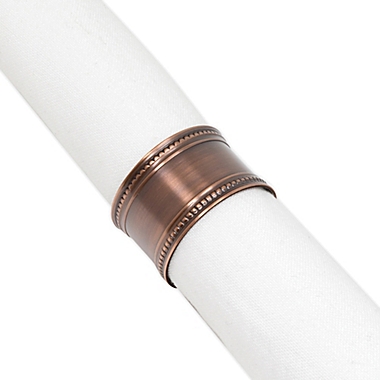 Whitby Napkin Ring in Bronze. View a larger version of this product image.