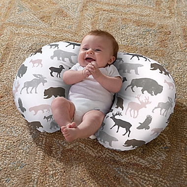Boppy&reg; Original Nursing Pillow and Positioner in Neutral Wildlife. View a larger version of this product image.