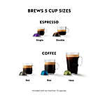 Alternate image 7 for Nespresso&reg; by Breville Vertuo Next Premium Coffee Machine with Aeroccino in Black