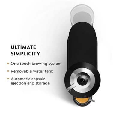 Nespresso&reg; Machine Breville Vertuo Next Premium Coffee Machine with Milk Frother in Black. View a larger version of this product image.