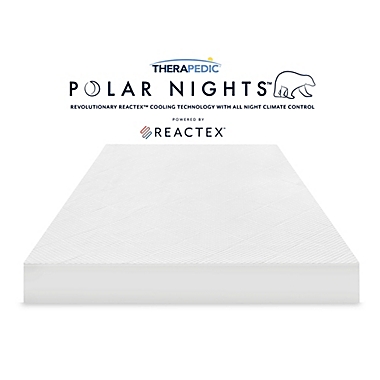 Therapedic&reg; Polar Nights&trade; Cooling Twin Mattress Pad. View a larger version of this product image.
