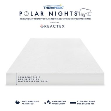Therapedic&reg; Polar Nights&trade; Cooling California King Mattress Pad. View a larger version of this product image.