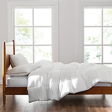 UGG&reg; Devon Down Alternative Quilted King Comforter in White. View a larger version of this product image.