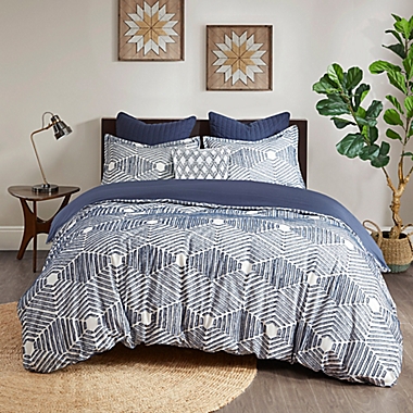 INK+IVY Ellipse 3-Piece Reversible Duvet Cover Set. View a larger version of this product image.