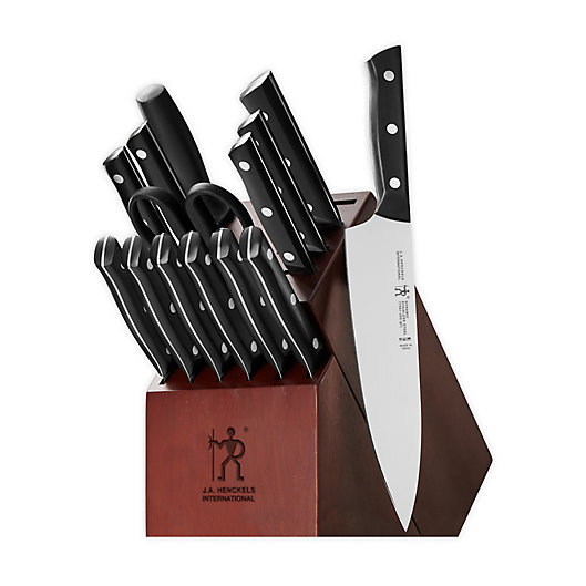 Alternate image 1 for HENCKELS Dynamic 15-Piece Kitchen Knife Block Set