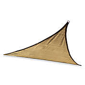 ShelterLogic&reg; Triangle 16-Foot Sun Shade Sail in Sand
