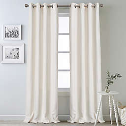 Bee & Willow™ Oakdale 63-Inch Grommet 100% Blackout Curtain Panel in Ivory (Single)