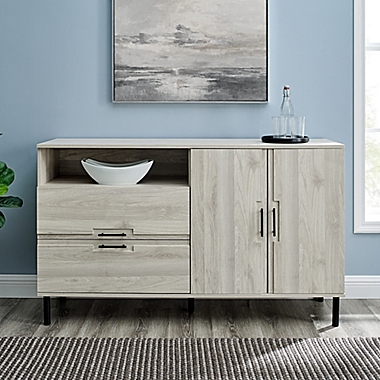 Forest Gate&trade; Modern Console Table Buffet in Birch. View a larger version of this product image.