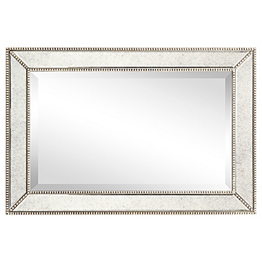 Empire&trade; Art Direct Champagne Bead 20-Inch x 30-Inch Rectangular Wall Mirror. View a larger version of this product image.