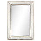 Alternate image 0 for Empire&trade; Art Direct Champagne Bead 20-Inch x 30-Inch Rectangular Wall Mirror