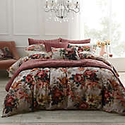 MM Linen Vintage Floral 3-Piece King Comforter Set in Blush