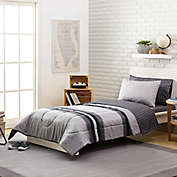 Stripe 7-Piece Reversible Comforter Set