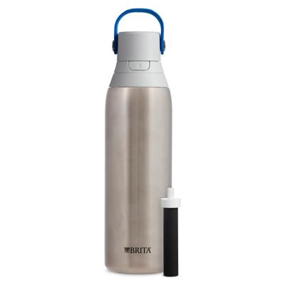 Brita&reg; Premium 20 oz. Filtering Stainless Steel Water Bottle