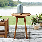 Alternate image 6 for Forest Gate&trade; Patio Wood Side Table in Brown