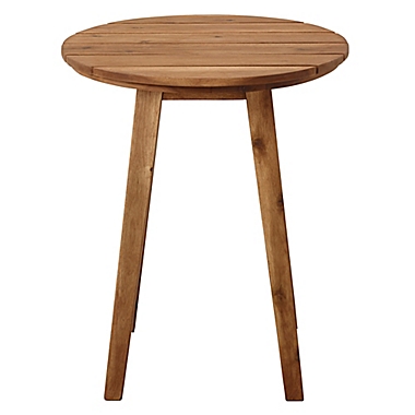 Forest Gate&trade; Patio Wood Side Table in Brown. View a larger version of this product image.