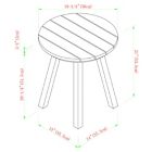 Alternate image 3 for Forest Gate&trade; Patio Wood Side Table in Brown