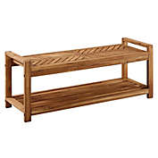 Forest Gate&trade; Olive Acacia Wood Patio Bench