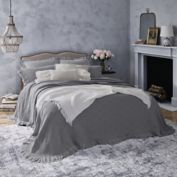 Wamsutta&reg; Vintage Clermont Queen Bedspread in Dark Grey