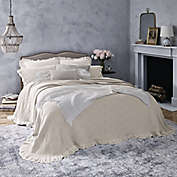 Wamsutta&reg; Vintage Clermont Queen Bedspread in Light Grey