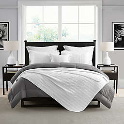 Swift Home Enzyme Washed Ultra Soft Crinkle 3-Piece Full/Queen Coverlet Set in White